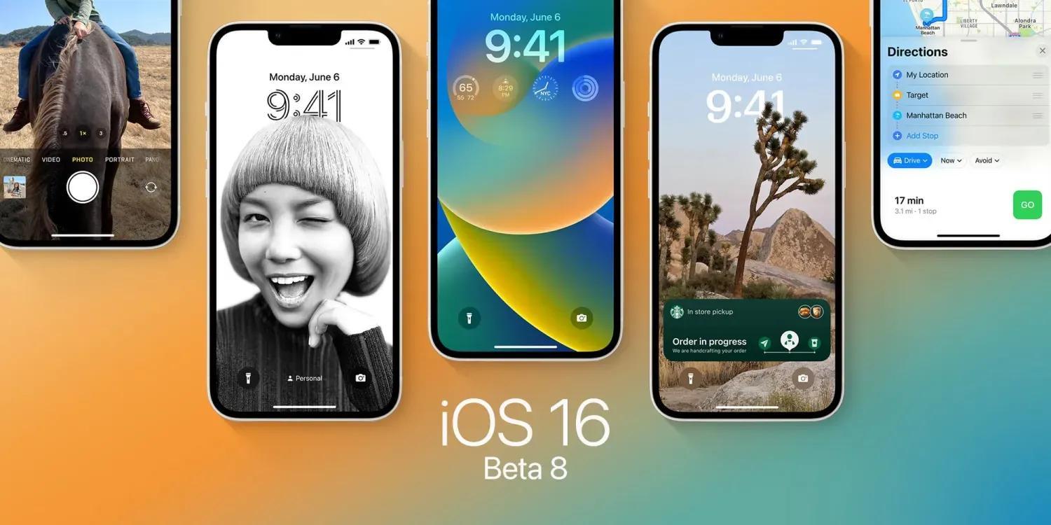 苹果ios16beta8发布是怎么回事关于苹果ios最新版本16的新消息