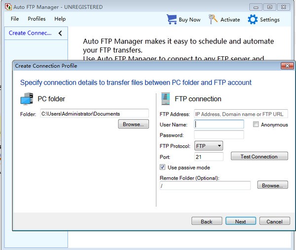 FTP(Auto FTP Manager)