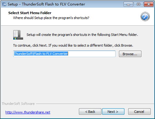 ThunderSoft Flash to FLV Converter
