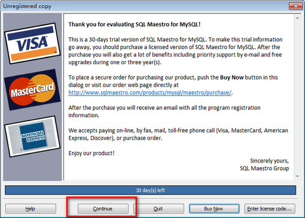 SQL Maestro for MySQL(mysqlݿ)