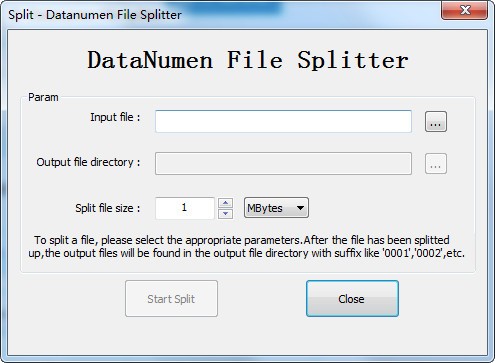 DataNumen File Splitter(ļָϲ)