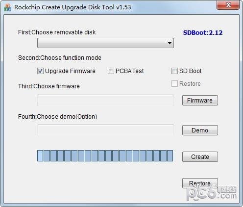 Rockchip Create Upgrade Disk tool