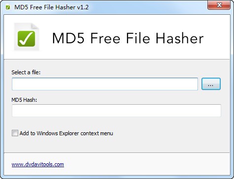 MD5 Free File Hasher(ļMD5ֵ鿴)