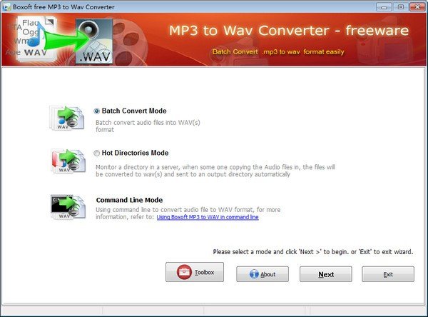 Boxoft MP3 to WAV Converter(MP3תWAVת)