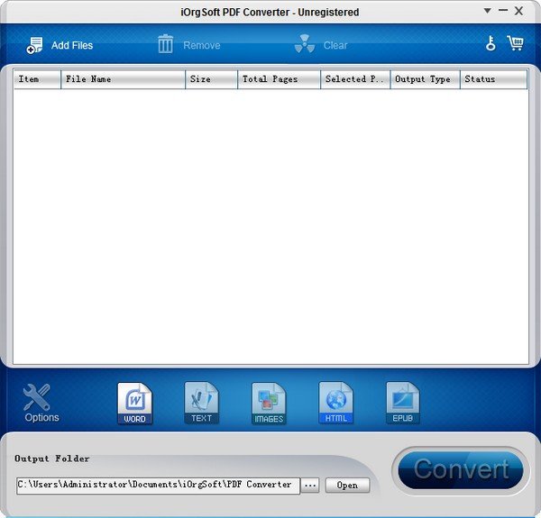iOrgSoft PDF Converter(PDFת)