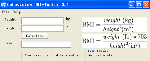 BMI-Tester