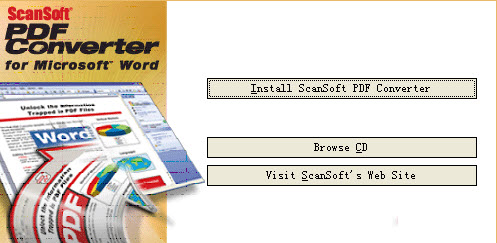 ScanSoft PDF Converter for MS Word