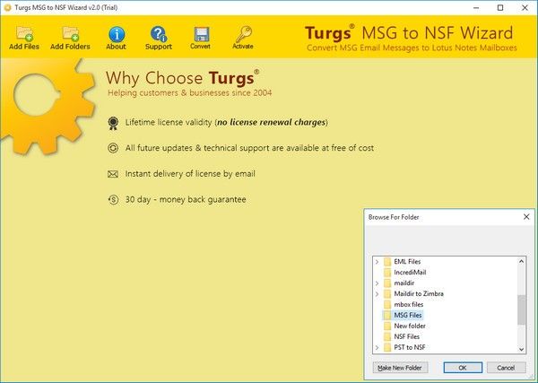 Turgs MSG to NSF Wizard(MSGתNSFת)