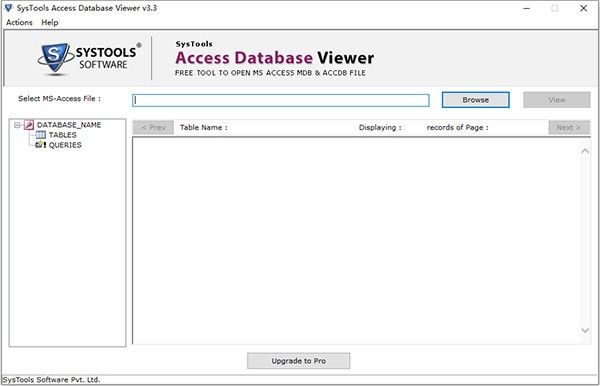 SysTools Access Database Viewer(ݿ鿴)