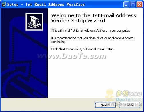 1st Email Address Verifier