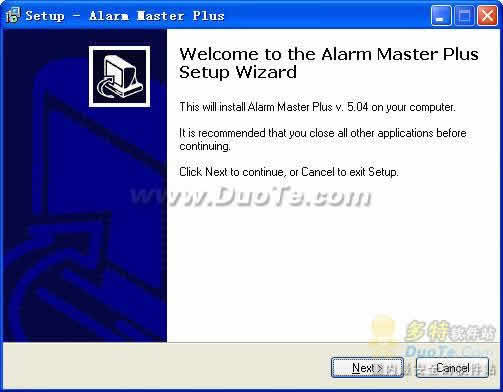 Alarm Master Plus