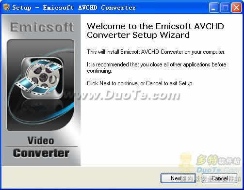 Emicsoft AVCHD Converter