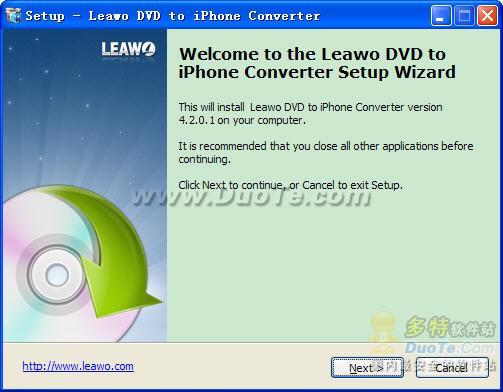 Leawo Free DVD to iPhone Converter