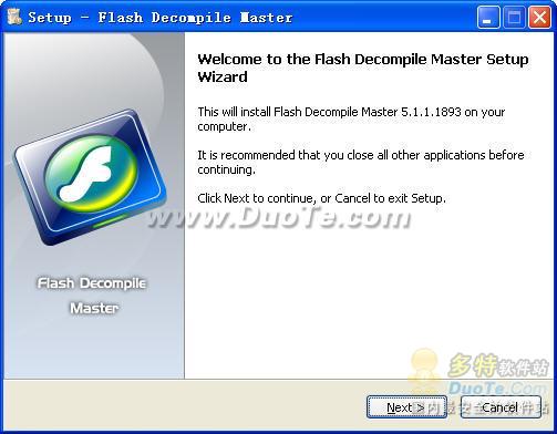 McFunSoft Flash Decompile Master