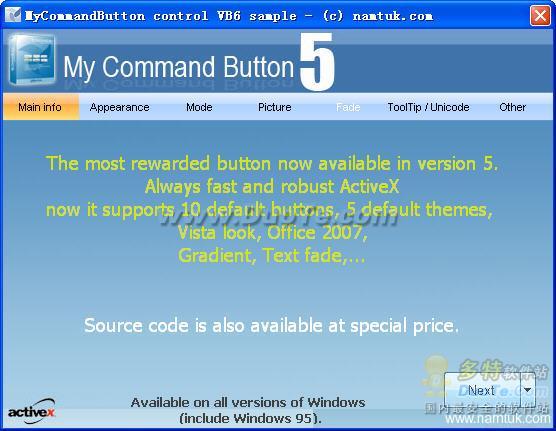 My Command Button for .NET