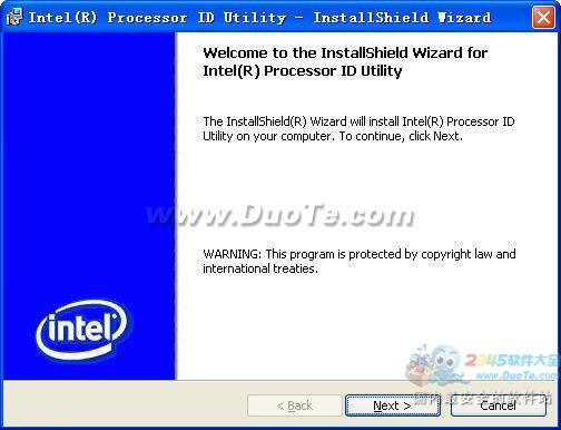 Intel Processor Identification