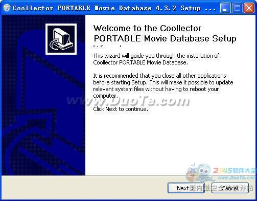 Portable Coollector Movie Database(ý)
