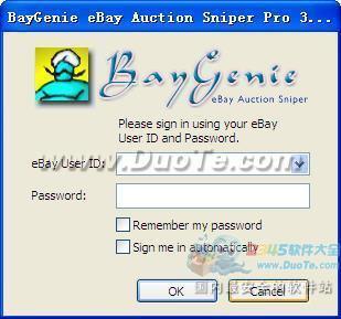 BayGenie eBay Auction Sniper