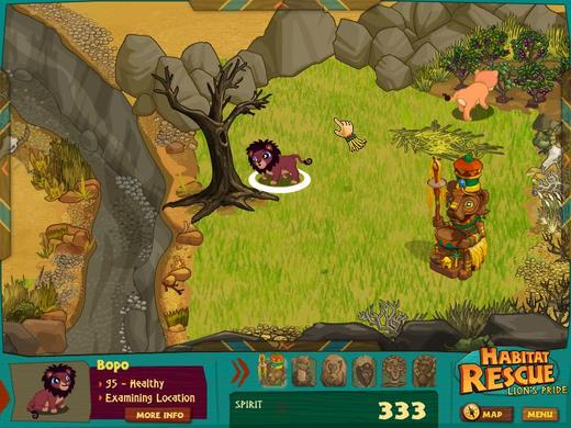 ̬Ԯ֮ʨӵĽ(Habitat Rescue Lions Pride)ͼ