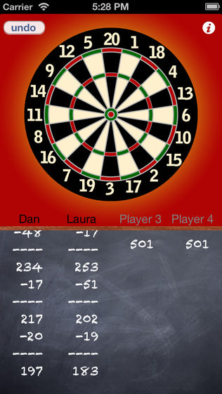 DartBort Scorer