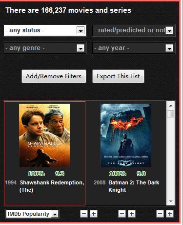 Coollector Movie Database