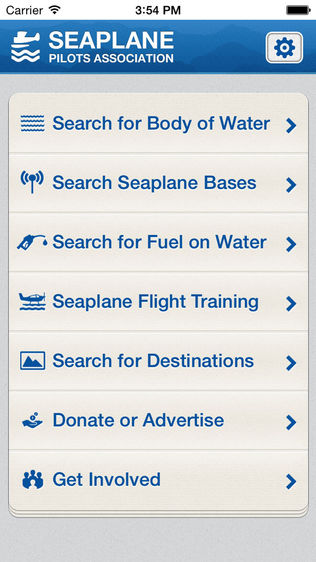 Water Landing Directory