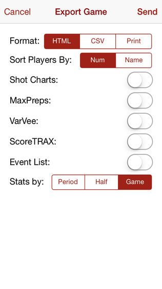 HoopStats Lite Basketball Scoring