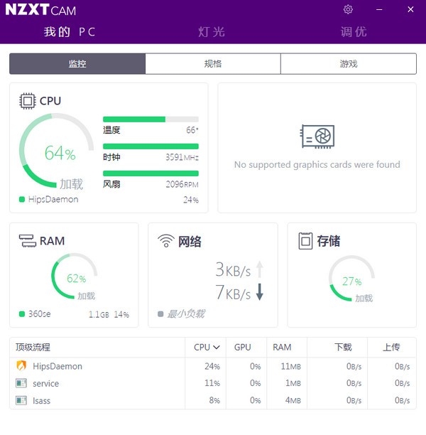 NZXT CAM(PC)