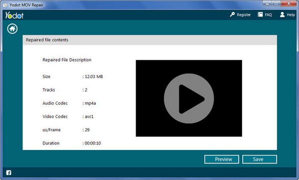 Yodot MOV Repair(MOVƵ޸)