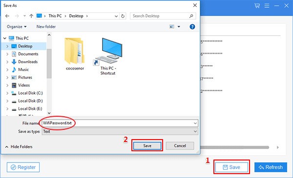 Cocosenor WiFi Password Tuner(WiFiָ)
