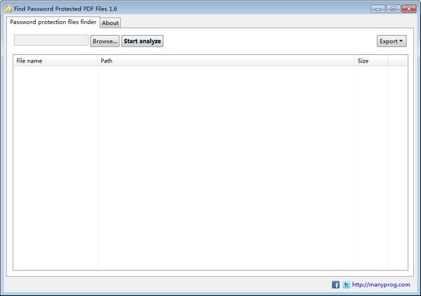 Find Password Protected PDF Files(PDFļ)
