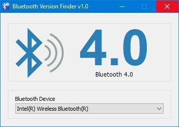 Bluetooth Version finder(汾)