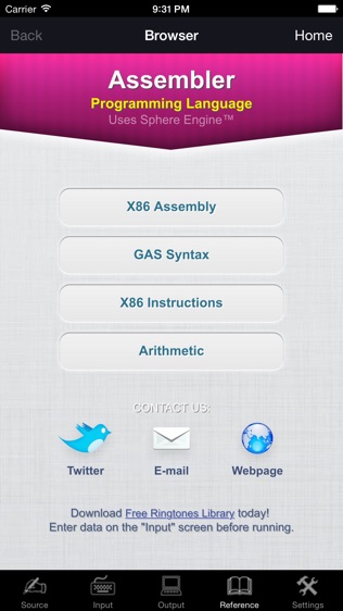 Assembler Programming Language