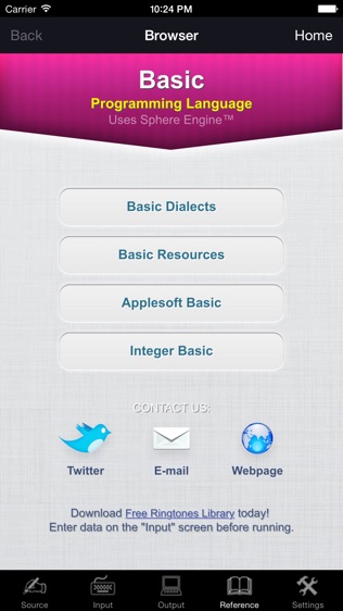 Basic Programming Language