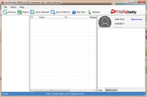 MailsDaddy MBOX To PST Converter