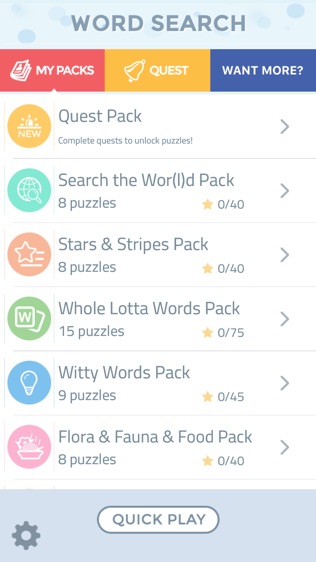 Word Search Puzzles