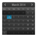 Month The Calendar Widget