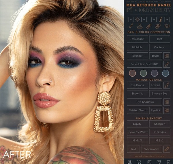 MUA Retouch Panel(PS)