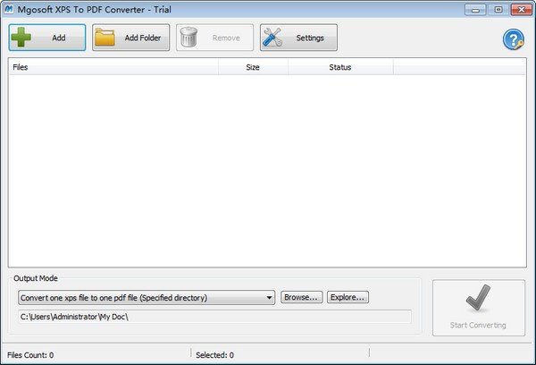 Mgosoft PDF Password Remover(XPSתPDF)