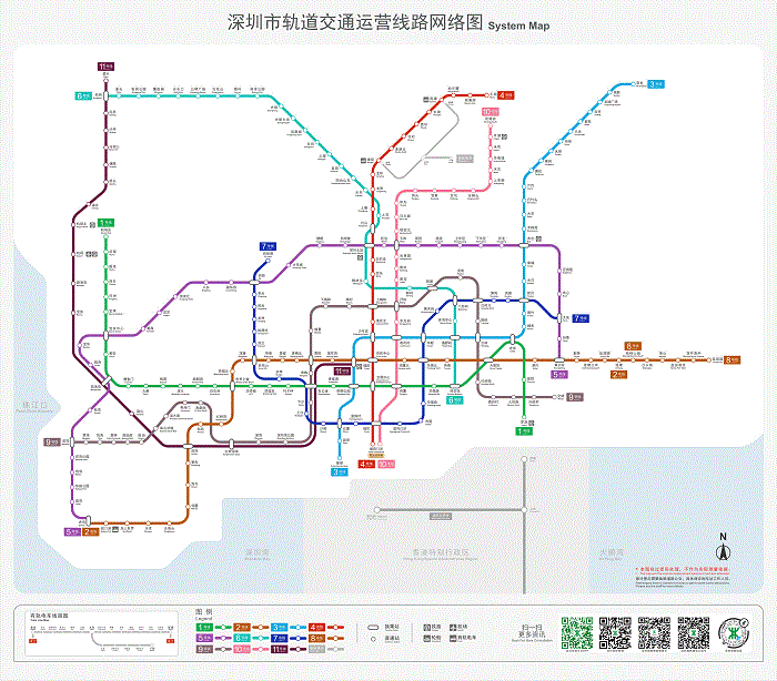 深圳宝安公园地铁路线图片