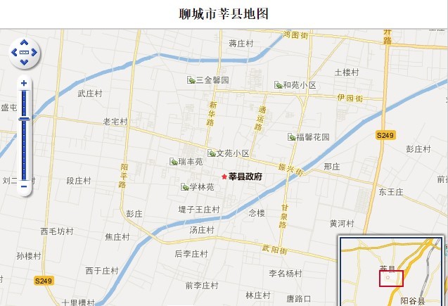 莘县地图全图高清版