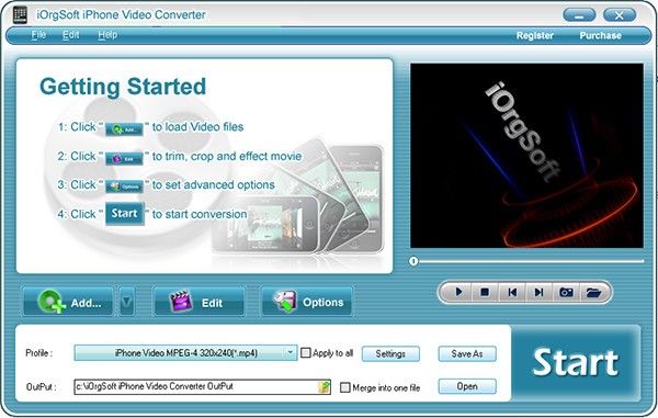 iOrgSoft iPhone Video Converter(视频转换软件)
