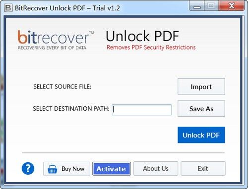 BitRecover Unlock PDF(PDF)