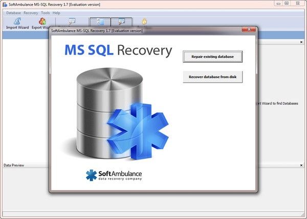 SoftAmbulance MS-SQL Recovery(MS-SQL恢复软件)
