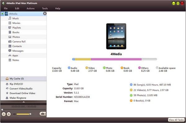 4Media iPad Max Platinum(iPad管理工具)