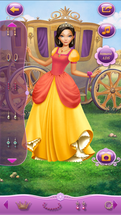 Dress Up Princess Selena