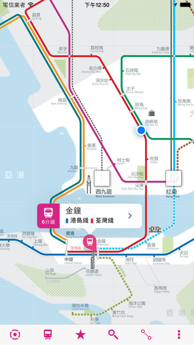 香港铁路图