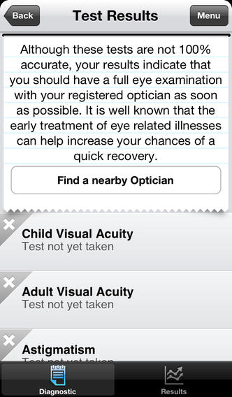 Vision Test