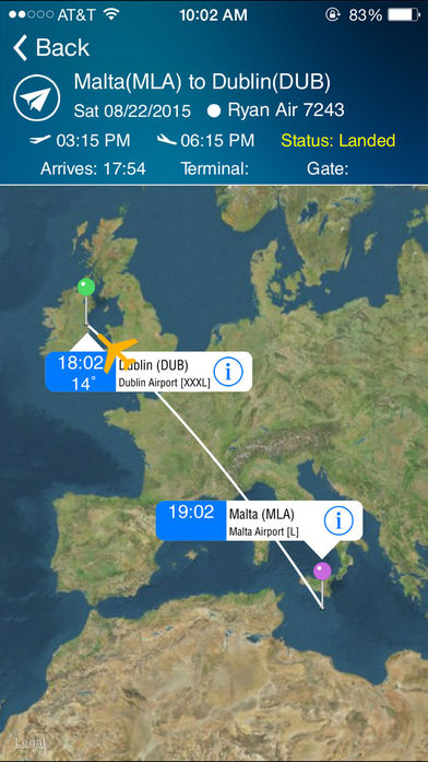 Dublin Flight Information