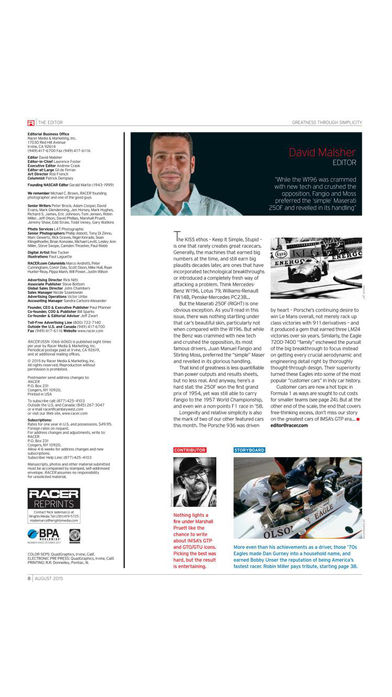 RACER Magazine